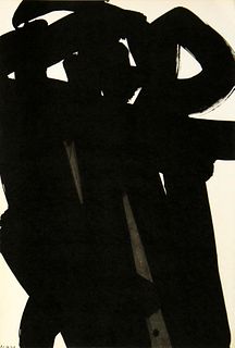Pierre Soulages - Untitled