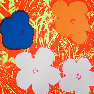 Andy Warhol After - Flowers
