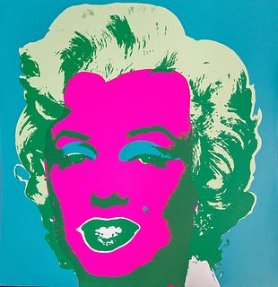 Andy Warhol After - Marilyn (Blue/Pink)