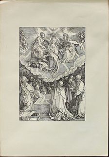 Albrecht Durer (After) - Assumption and Coronation of