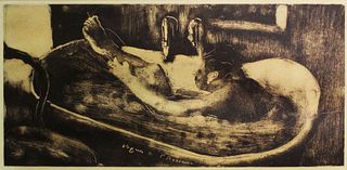 Edgar Degas (After) - Le Bain