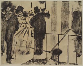 Edgar Degas (After) - Les Coulisses from Famille