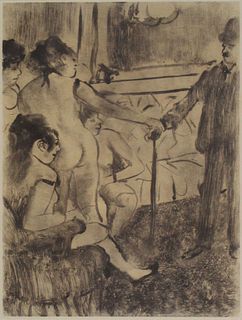 Edgar Degas (After) - Un Client Serieux