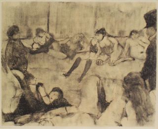 Edgar Degas (After) - Au Salon II