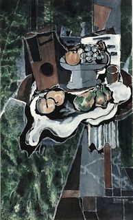 Georges Braque (After) - Nature Morte 1925