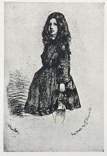 James McNeill Whistler (After) - Annie (Fourth State)