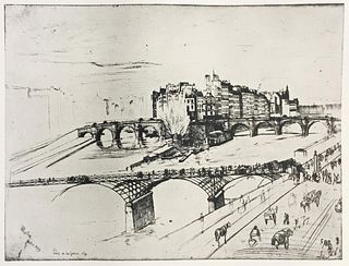 James McNeill Whistler (After) - Ile de la Cite Paris