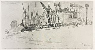 James McNeill Whistler (After) - Chelsea Wharf