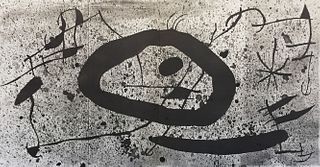 Joan Miro - Untitled IX from Les Essencies de la Terra
