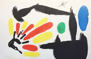 Joan Miro - Untitled XI from Les Essencies de la Terra