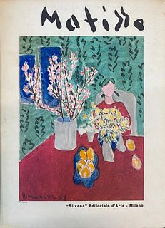 Henri Matisse - Plum Blossoms Green Background