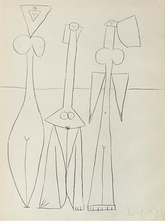 Pablo Picasso - Untitled (Three Women)