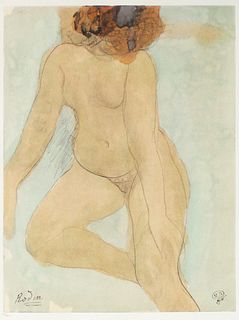 Auguste Rodin - Aquarelle IV