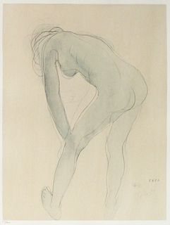 Auguste Rodin - Aquarelle X