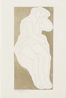Auguste Rodin - Untitled I from Elegies Amoureuses