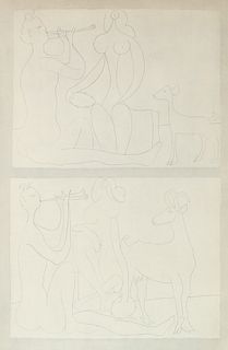 Pablo Picasso - Untitled (Antipolis II)