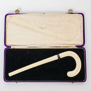 Viennese Parasol Handle, Early 20th C.