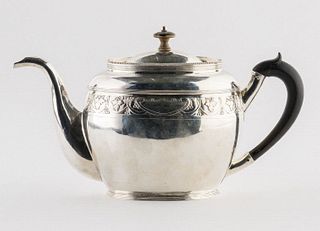 Fine Danish Silver Teapot, Early 19th Century