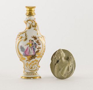 Objets de Vertu, Cameo & Rococo Style Scent Bottle