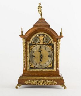 Superior British Mantle Clock, Mid 19th Century