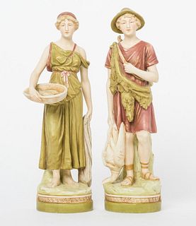 Royal Dux Porcelain Figures