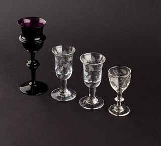 Antique Wine Glasses