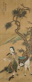 Chinese School, Story Of Mulan, 19th Century