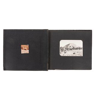 Fotografias y postales de Ruinas Arqueologicas: Teotihuacan, Cuicuilco, Copilco, Tula, Huajuapan, Tzintzuntzan... Ca. 1940-60. Pzs: 407