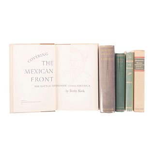 Royer, Fanchón / MacHugh, R. J. / Collins, Michael / Herring, Hubert. The Mexico We Found / Modern Mexico / Cultured Mexico... Piezas:5