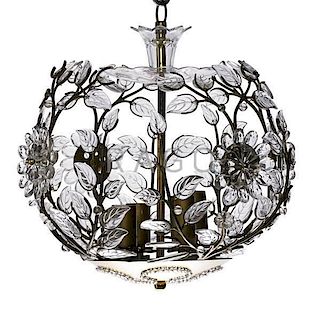 STYLE OF MAISON BAGUES Chandelier
