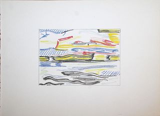 Roy Lichtenstein (After) - Sea and Sky
