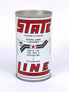 1979 State Line Beer 12oz T126-16