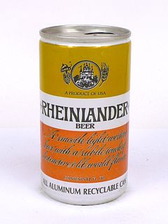 1975 Rheinlander Beer 12oz  T115-29