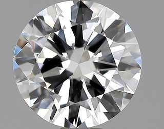 1 ct., D/VVS1, Round cut diamond, unmounted, GM-0108