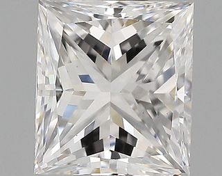 1.04 ct., E/VS1, Princess cut diamond, unmounted, GM-0572