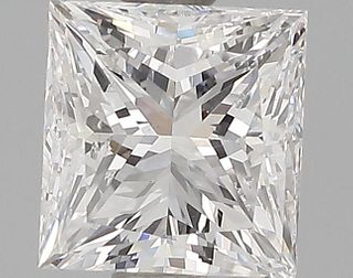 1 ct., E/VS2, Princess cut diamond, unmounted, GM-0679