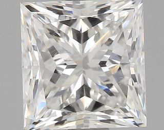 1 ct., G/VVS1, Princess cut diamond, unmounted, GM-0570