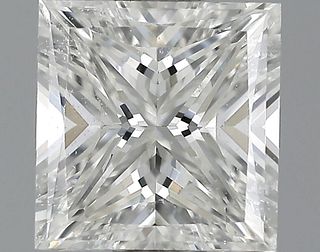 1 ct., G/VS2, Princess cut diamond, unmounted, PK1602-05