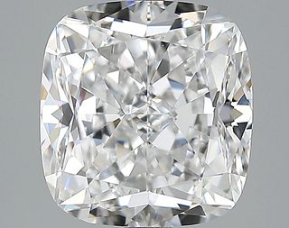 5.02 ct., E/VS1, Cushion cut diamond, unmounted, LM-0007