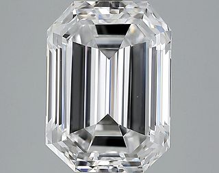 5.02 ct., D/VVS2, Emerald cut diamond, unmounted, LM-0003