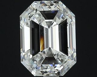 3.01 ct., G/VS2, Emerald cut diamond, unmounted, GM-0484