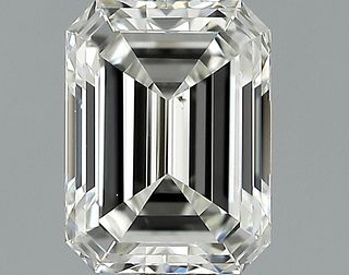1.21 ct., H/VS2, Emerald cut diamond, unmounted, PK2427-01
