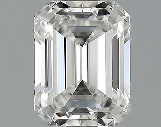 1.07 ct., G/VVS2, Emerald cut diamond, unmounted, GM-0785