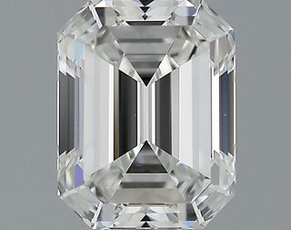 1.04 ct., G/VVS1, Emerald cut diamond, unmounted, GSD-0292