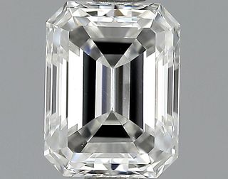 1.04 ct., G/VVS2, Emerald cut diamond, unmounted, GM-0792