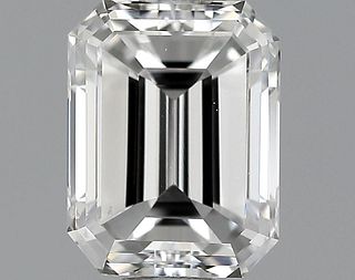 1 ct., D/VS2, Emerald cut diamond, unmounted, GM-0781