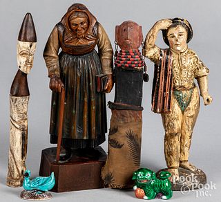 Group of carved figures