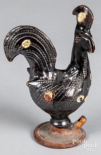 Redware bird whistle, 19th c.