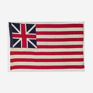 An American Grand Union Flag or Continental Colors late 19th/ early 20th century
