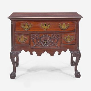 A Chippendale carved mahogany dressing table Circle of the 'Garvan' carver, Philadelphia, PA, circa 1770